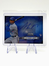 2012 Bowman Sterling Prospects Autograph Anthony Gose Rookie Card #BSAR-AG. rookie card picture