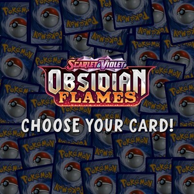 Obsidian Flames Pokemon Cards Reverse Holo EX Master Set Singles You Pick 1-197