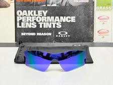 Oakley Radar Path VIOLET Iridium Replacement Lens + Oakley Bag / OEM Oakley  NOS