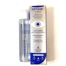 Optase Life Sensitive Eye Makeup Remover - Effective for All Skin Types 100ml