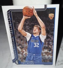 Cooper Flagg - 2025 Topps Flagship Basketball Rookie Card #201 Dallas Mavericks