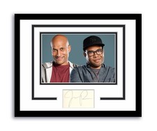 Jordan Peele Autographed Signed 11x14 Framed Photo Key & Peele ACOA