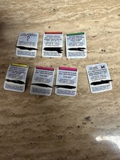 7x 2026 McDonald's 1 Chance, Railroad Monopoly Game Piece Free Food Not Used