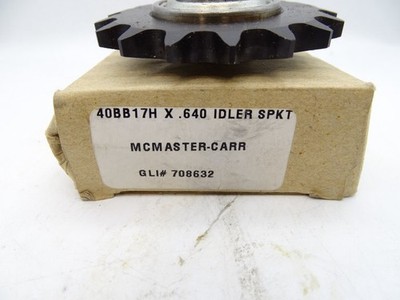 MCMASTER-CARR 40BB17H X .640 SPROCKET
