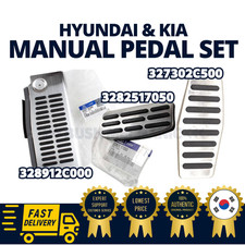 Set pedali manuali originali OEM Hyundai Kia 328912C000 / 3282517050 / 327302...