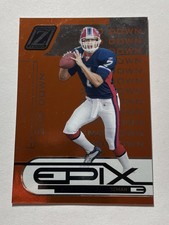 2005 Donruss Zenith J.P. Losman Epix E-14 Orange 2nd Down #40/600 Buffalo Bills