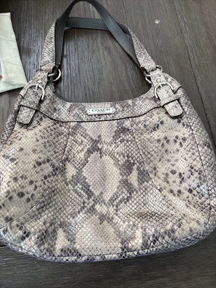 Coach Gray Snake Bags & Handbags for Women for sale | eBay display picture 1