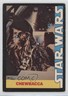 1977 Wonder Bread Star Wars Food Issue Chewbacca #9 00gy