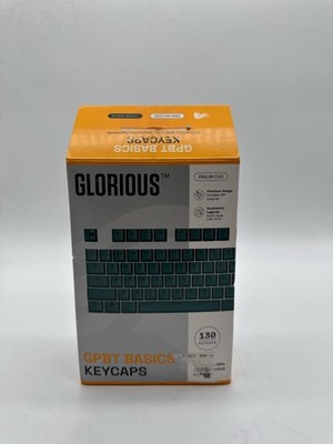 Glorious GPBT Basics PBT Keycaps Totem Green - Dye-Sublimated - 114 Keys
