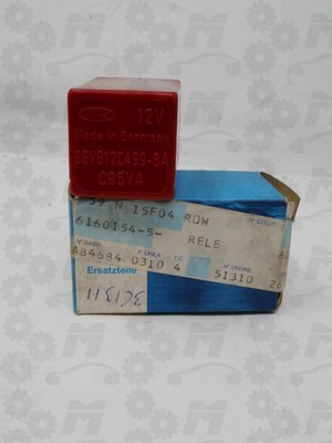 Genuine Ford TRANSIT II 4 Pin 12v Red Windscreen Wiper Relay C95ya  