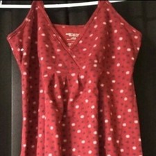 American Eagle NWOT Women's Sleveless Red Polka Dot Dress (Size S)