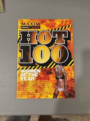 Maxim Hot 100 Magazine Women of the Year 2004 
