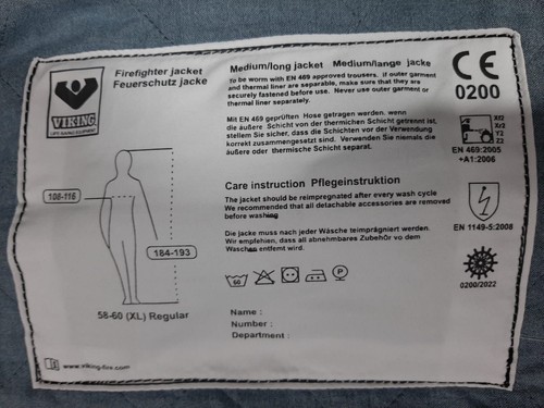 Wikingerfeuerwehr Outfit (Jacke + Hose) - Bild 5 von 8