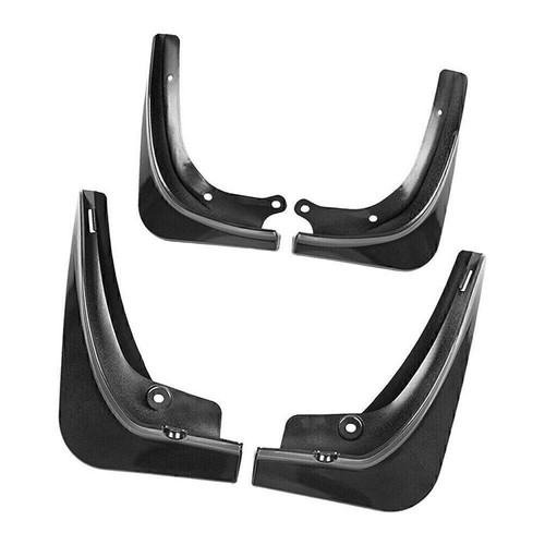 Für Tesla Model 3 2017-2022 Auto Schmutzfänger MudFlaps Guard Kotflügel Schwarz - Picture 3 of 5