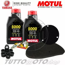 KIT TAGLIANDO YAMAHA MAJESTY 250 DX 1998 1999 OLIO FILTRI CANDELA RULLI YP 98 99