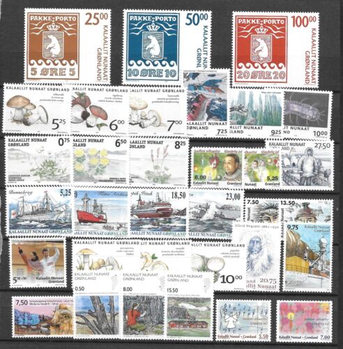 Grønland los aus 2005-2007 postfrisch