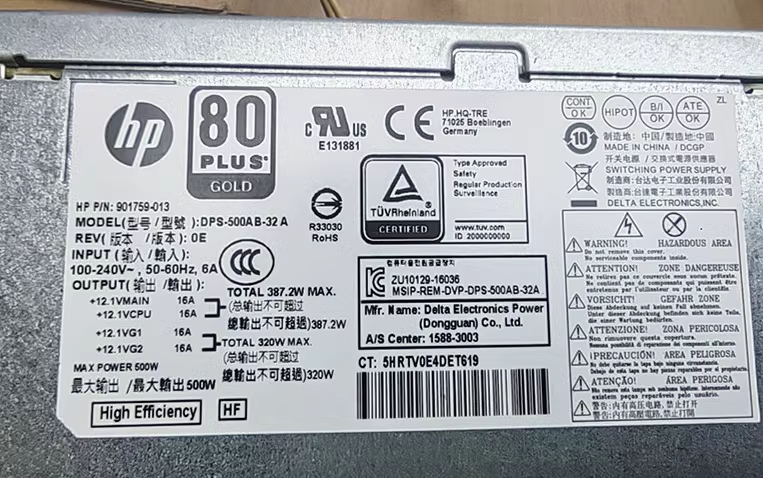 Genuine L05757-800 New Power Supply PSU 500W For HP ENVY