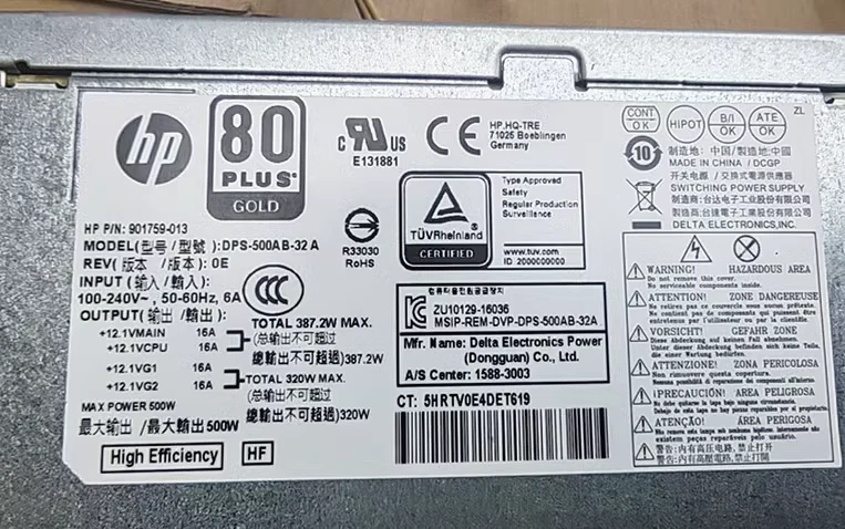 Genuine L05757-800 New Power Supply PSU 500W For HP ENVY Desktop - 795-0003UR - Image 4 of 4