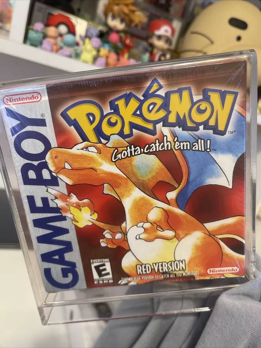 Brand New Sealed Pokemon Fire Red Nintendo Gameboy WATA Graded 8.0 A