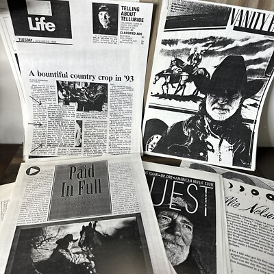 Willie Nelson Across The Borderline Press Kit Photos Press Releases