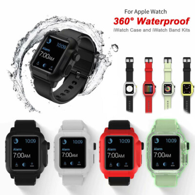 Wristband Anti-drop For Apple Watch Series Sports Casel+Band Strap 
