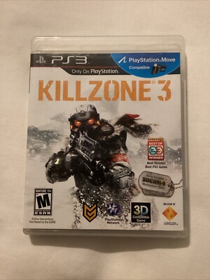 Killzone 3 (Sony PlayStation 3, 2011) TESTED & WORKS - No Manual
