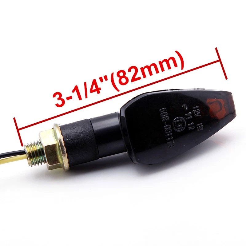 Luz universal de 15 señales de giro LED para motocicleta Honda XR650L CRF250L Foto 3 de 4