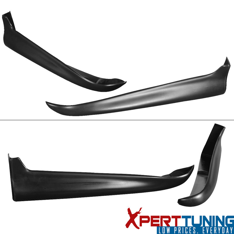 Fits Honda Civic 96-98 PU 2Pc Rear Bumper Lip Valance Spats