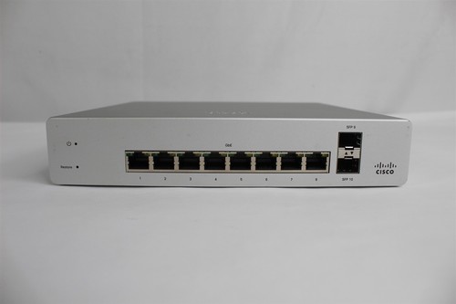 Cisco Meraki MS220-8-HW Cloud Managed Switch 8-Port Gigabit Unclaimed - Picture 2 of 9