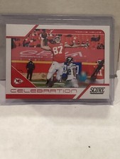 2021 Score TRAVIS KELCE Celebration Showcase #C11 Kansas City Chiefs