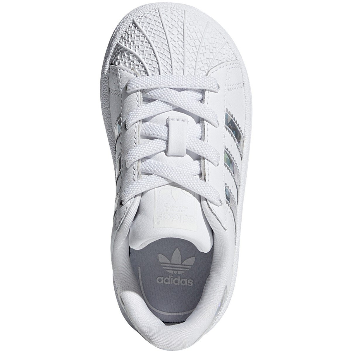 Adidas Infant Superstar EL I Shoes White, size 5K | eBay