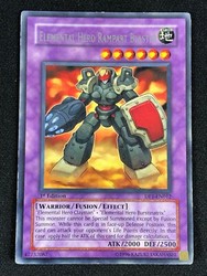 Elemental Hero Rampart Blaster - DP1-EN012 - Rare - 1st Edition