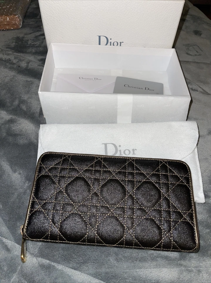 迪奥Cannage绗缝钱包 — 第 2/4 张图片