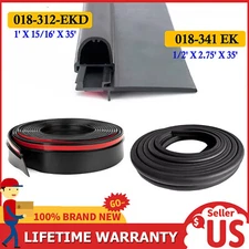 Combo RV Slide Out Seal 018-312-EKD & 018-341 EK Black Rubber Weather Stripping