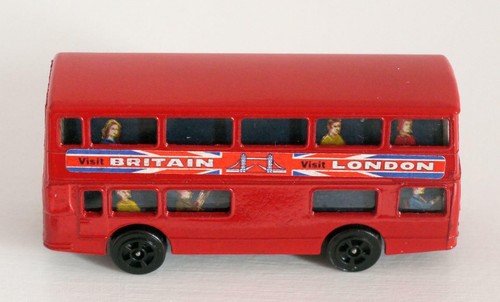 Corgi Juniors -whizzwheels (81) Daimler Fleetline Autobús Visit Bretaña (Unboxed - Imagen 3 de 8