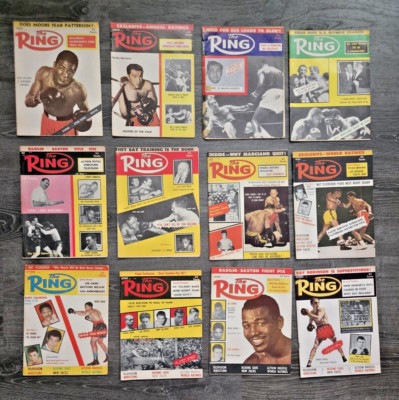 もちページ 1956 The Ring Magazine All 12 Issues / Complete Set, Boxing, Floyd