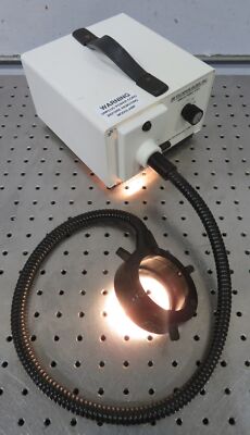C192213 JH Technologies Fostec ACE I EKE Fiberoptic Illuminator Ring Light Guide