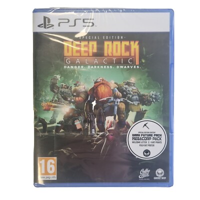 Deep Rock Galactic Special Edition PlayStation 5 Videospiel Neu & Sealed PS5 PAL