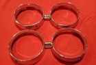 <!--F#f_0-->Genuine Ford ZA ZB Fairlane Chrome Headlight Surrounds Pair <!--F/-->
