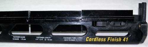 Senco CF41 Cordless Finish Nailer LOWER RAIL GB0564 for DA15 to DA25 Fasteners - Picture 3 of 4