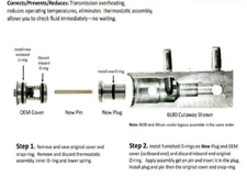6L80 - 6L90 - 8L90-10L90-Allison Cooling System Upgrade TransGo 6L80-CLR-BYPASS*
