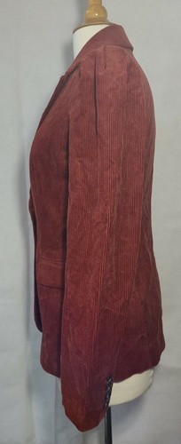 Women's Puff Sleeve Blazer - A New Day Red - Picture 4 of 12