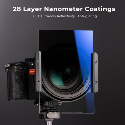 K&F Concept 100*150mm GND8 Soft Square Graduated Neutral Density Lens Filter - Picture 3 of 8