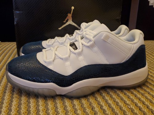 Size 11 - Jordan 11 Retro Low Snakeskin 2019 CD6846 102 - Picture 2 of 7