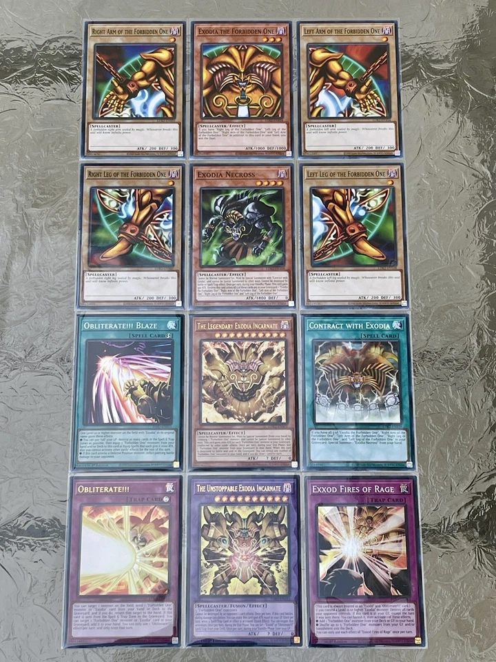 Exodia Full Set + The Unstoppable Exodia Incarnate + Obliterate & More Yu-Gi-Oh! - Image 2 of 2