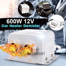 600W Portable Heater Heating Cooling Fan Defroster Demister for Car Truck 12V