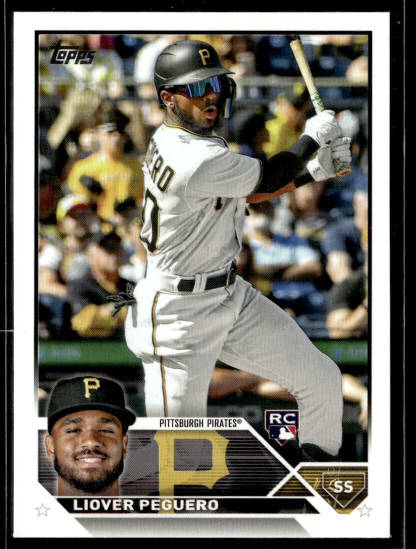 2023 Topps Liover Peguero Rookie B Pittsburgh Pirates #238
