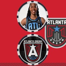 Jordin Canada - Atlanta Dream - WNBA Collectable Poker Chip