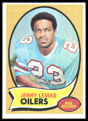 1970 Topps Jerry LeVias # 89 RC Wrinkle Houston Oilers 6DD