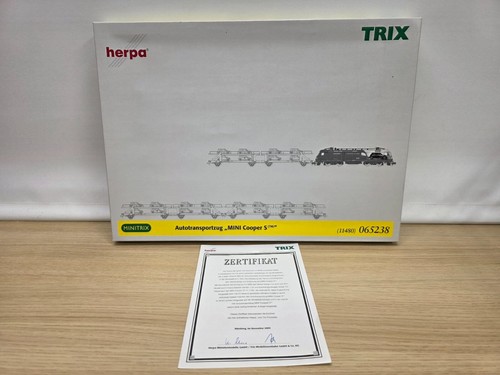 Minitrix - Herpa escala N 11480-065238 - embalaje de repuesto - caja vacía - MINI COOPER | Zustand: Gebraucht